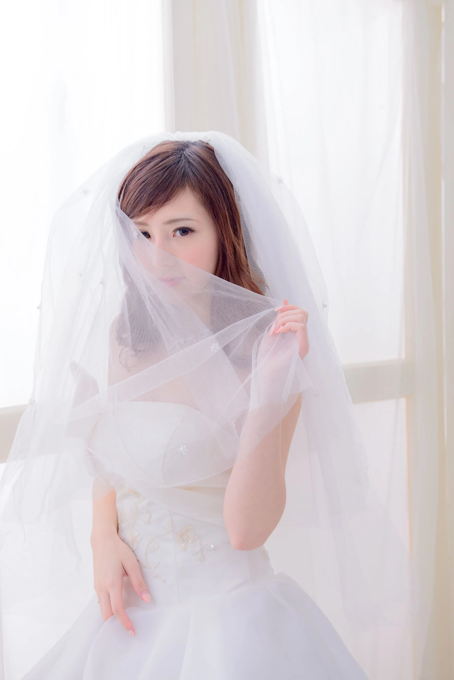 [Vẻ đẹp váy cưới] Chen Siying - Bộ ảnh cưới màu xanh trắng - 40
