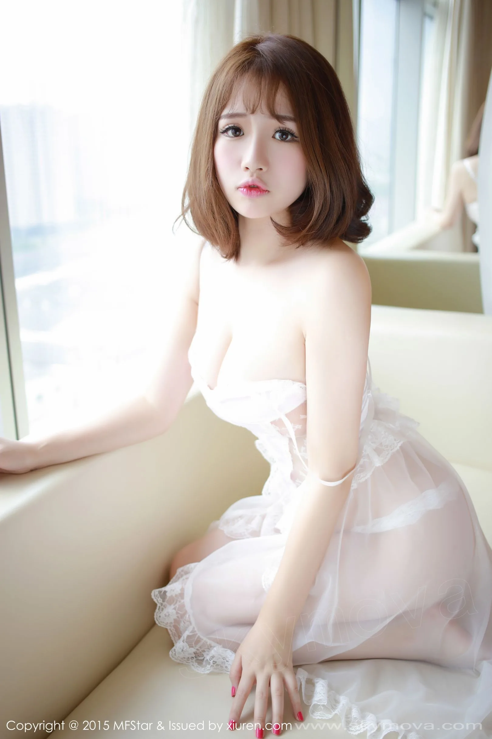 [Học viện người mẫu MFStar]VOL.012 Xu Cake - Một cô bé mới dễ thương và đáng yêu trong bộ váy hồng. - 22