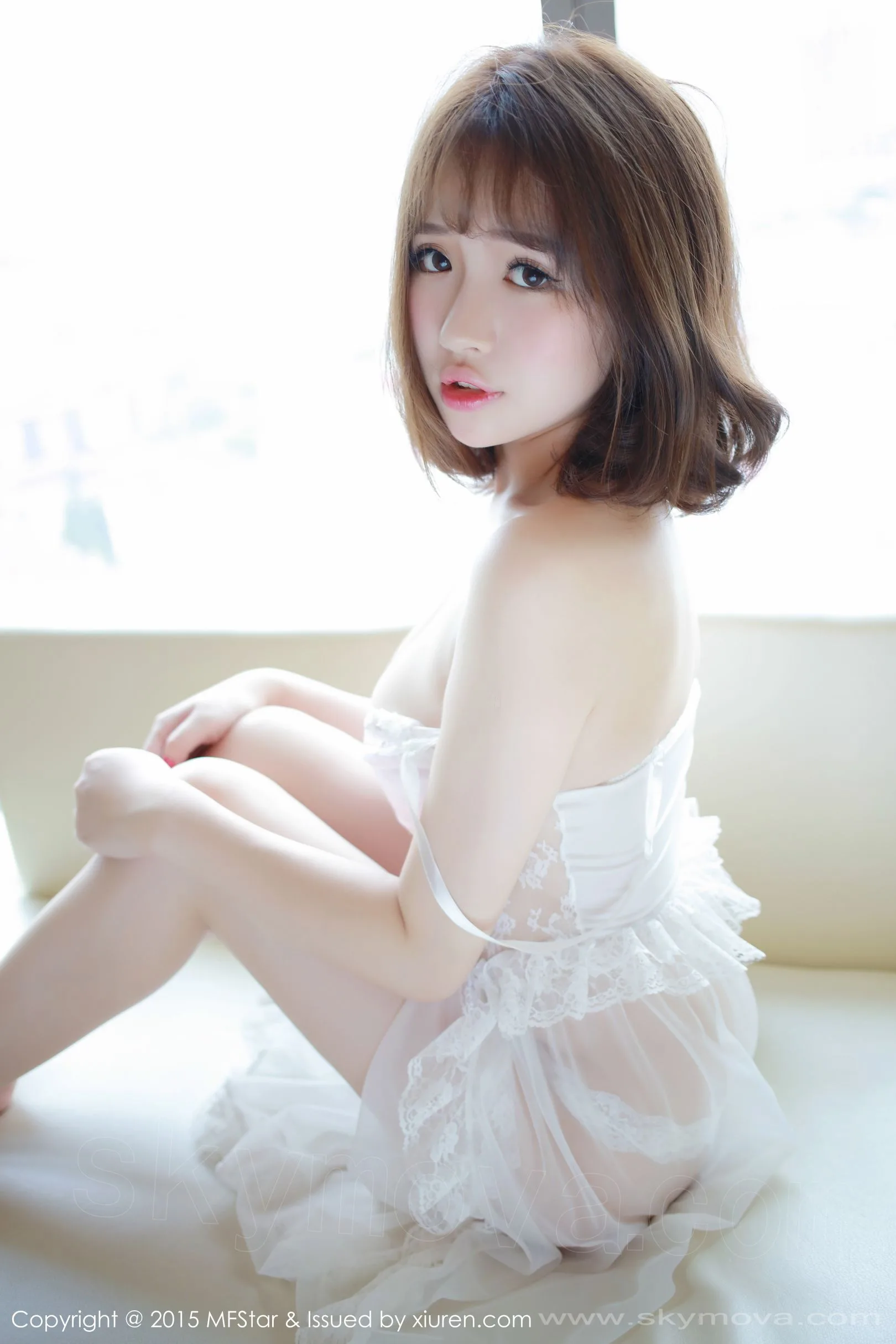 [Học viện người mẫu MFStar]VOL.012 Xu Cake - Một cô bé mới dễ thương và đáng yêu trong bộ váy hồng. - 15