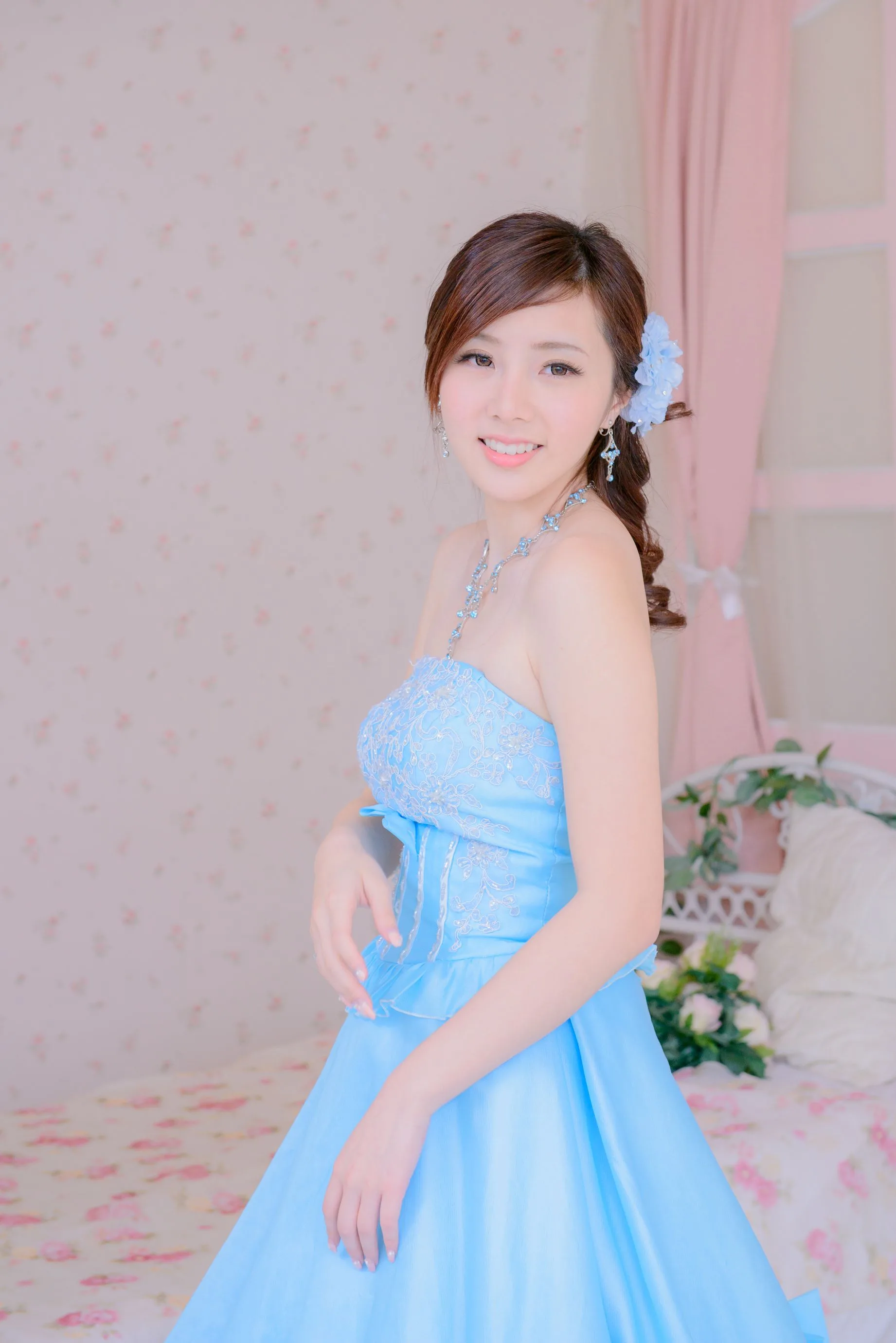 [Vẻ đẹp váy cưới] Chen Siying - Bộ ảnh cưới màu xanh trắng - 12