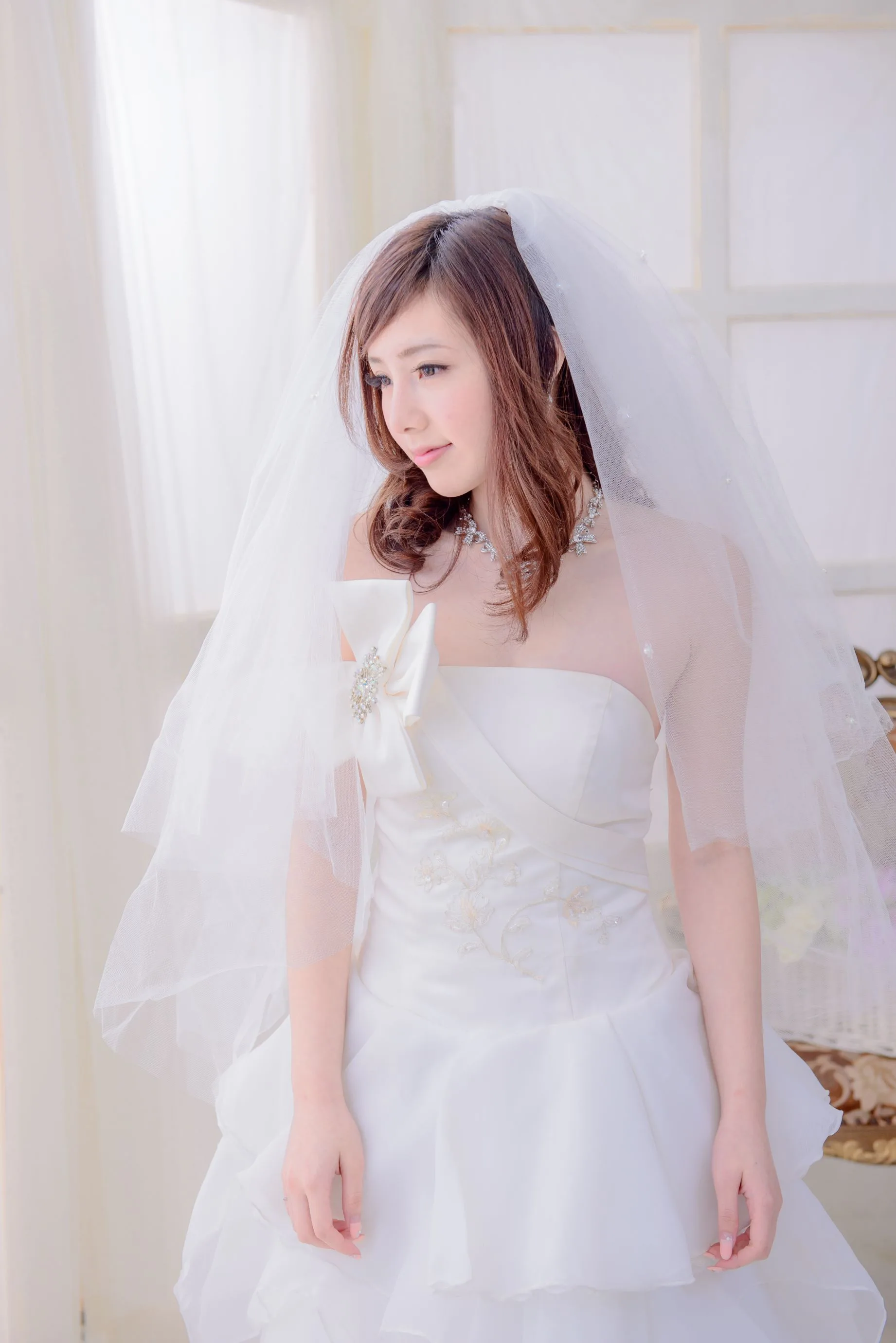 [Vẻ đẹp váy cưới] Chen Siying - Bộ ảnh cưới màu xanh trắng - 53