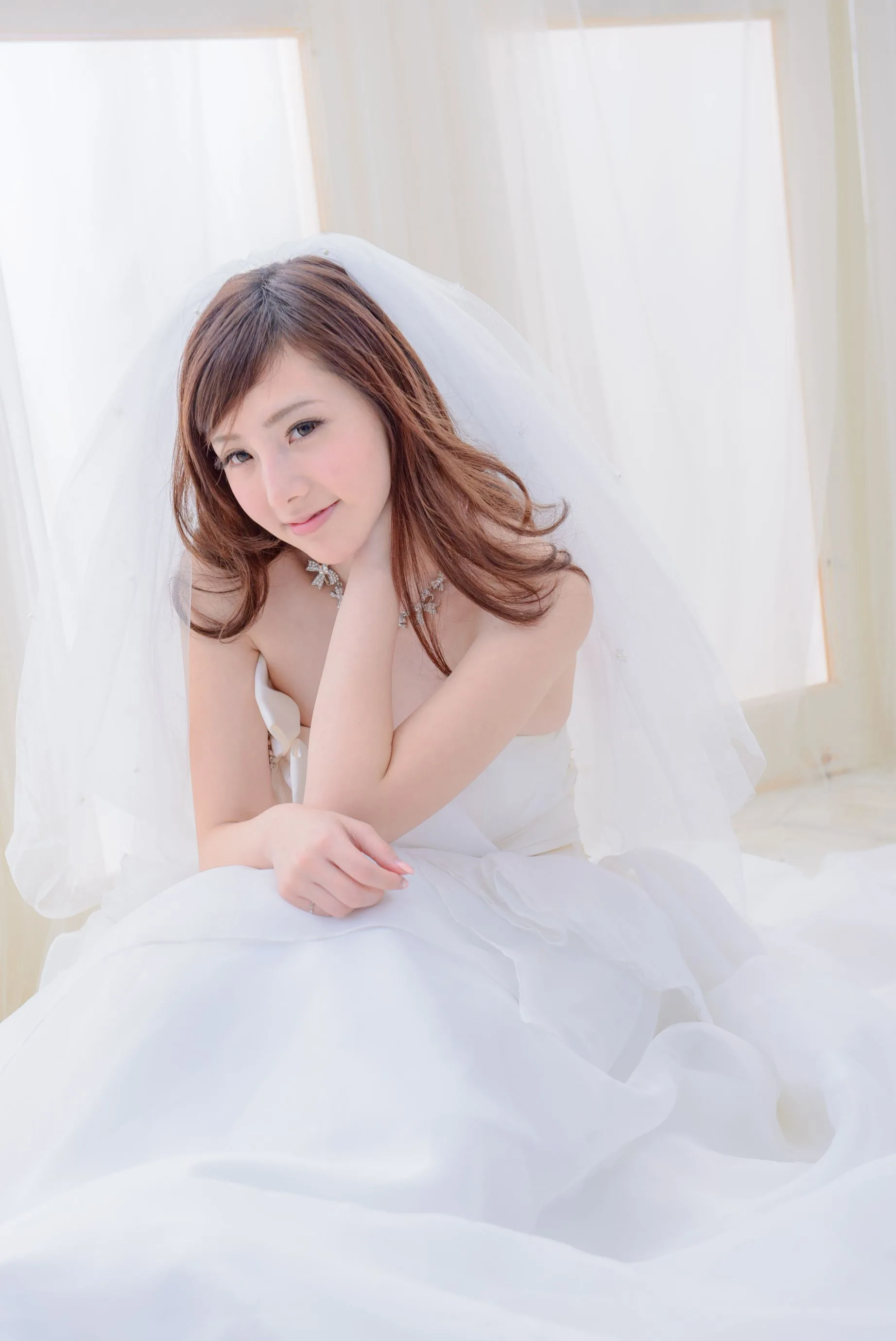 [Vẻ đẹp váy cưới] Chen Siying - Bộ ảnh cưới màu xanh trắng - 34