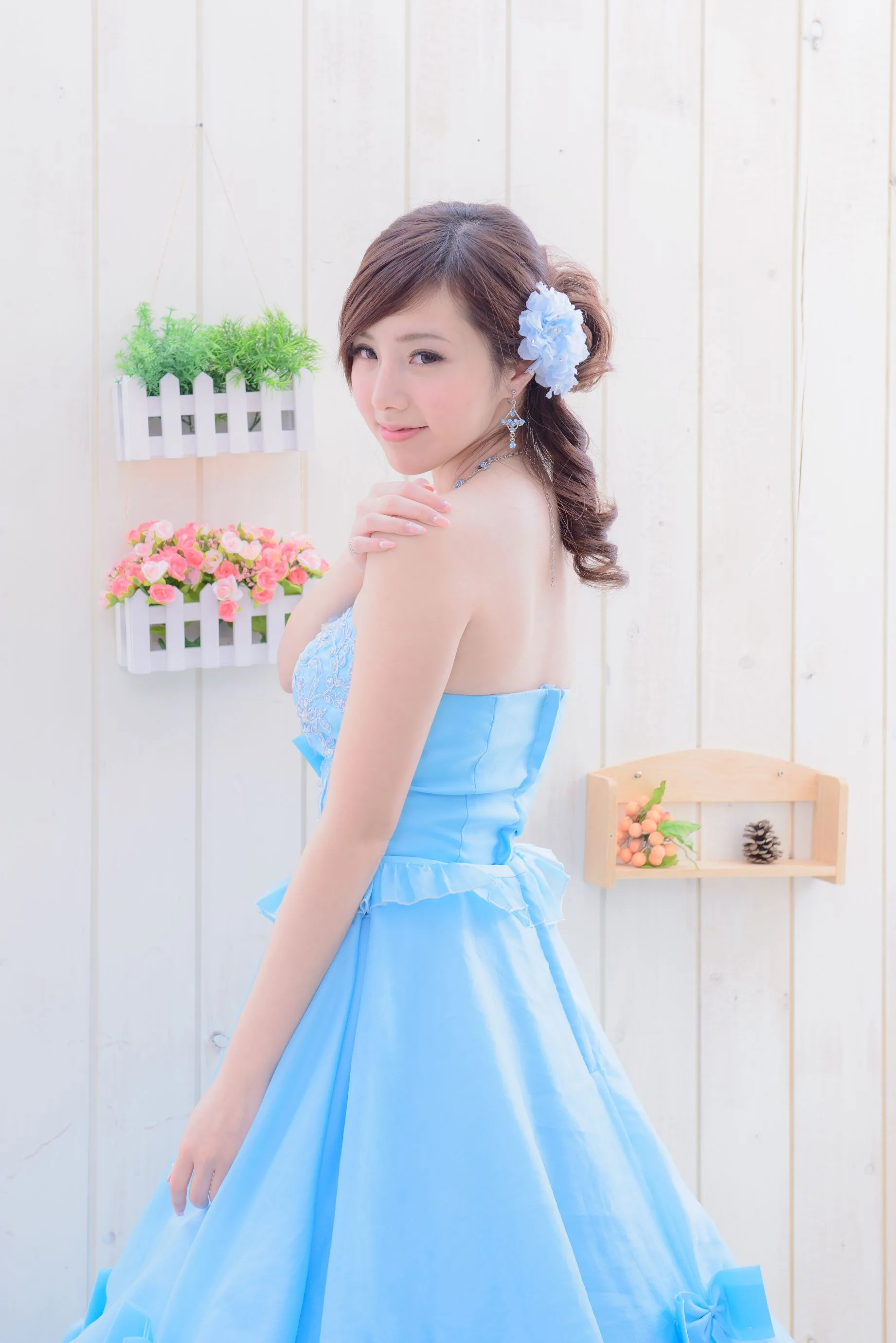 [Vẻ đẹp váy cưới] Chen Siying - Bộ ảnh cưới màu xanh trắng - 19