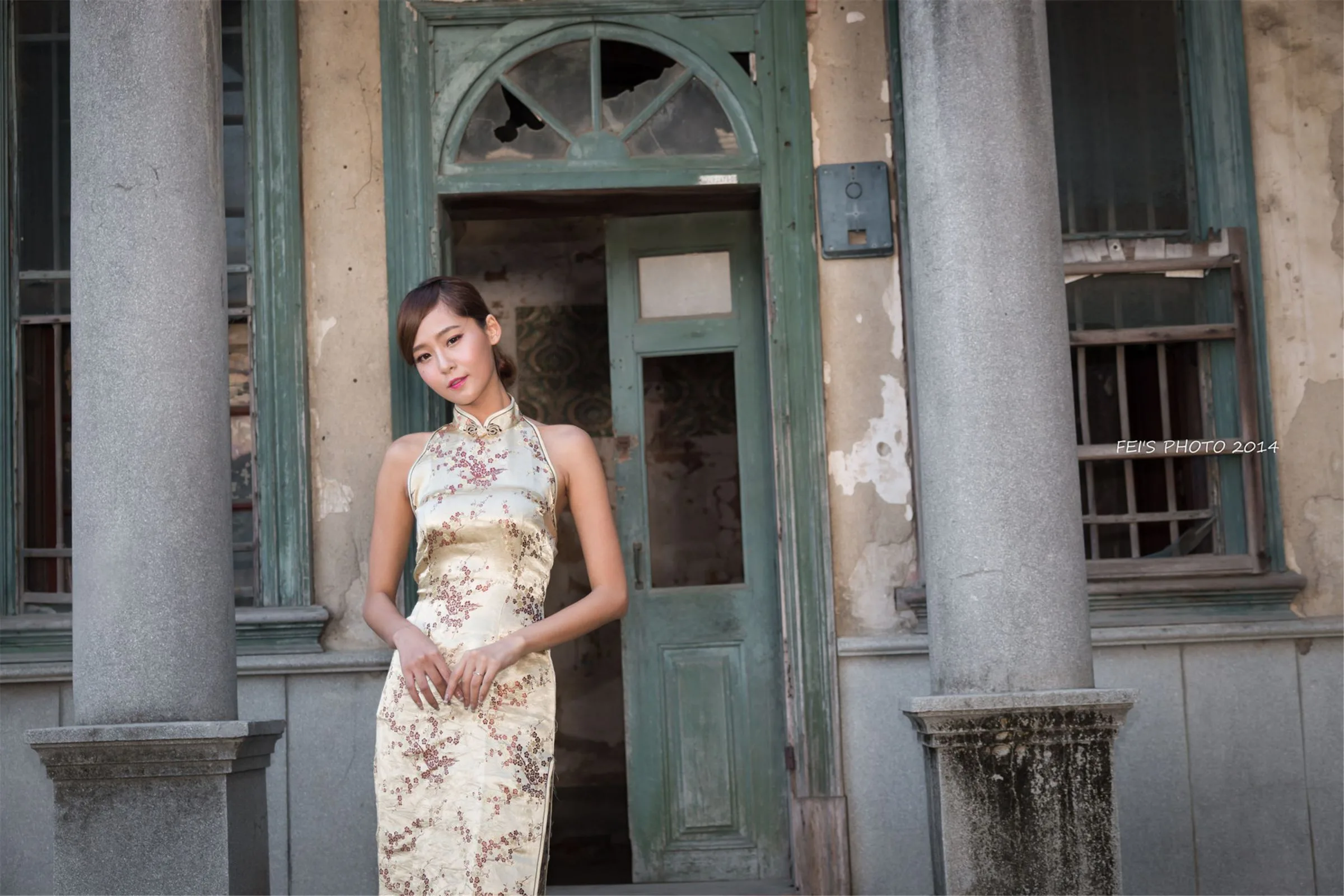 [Buổi chụp ảnh ngoài trời của Beautyleg] Winnie Xiaoxue - Ảnh độ phân giải cao về bộ sườn xám được chụp tại studio chụp ảnh đường phố Ju Kui Ju. - 6
