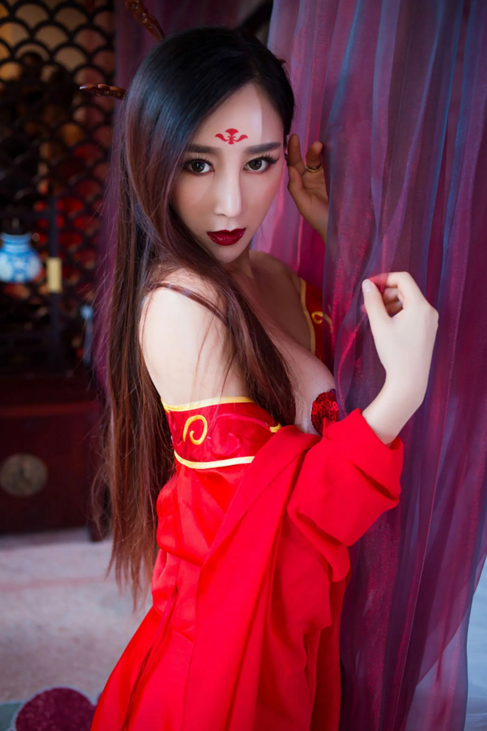 [XIUREN秀人网] SỐ 382 Zou Jingjing - Sách ảnh "Hành trình của hoa ▪ Quỷ hoá" - 5