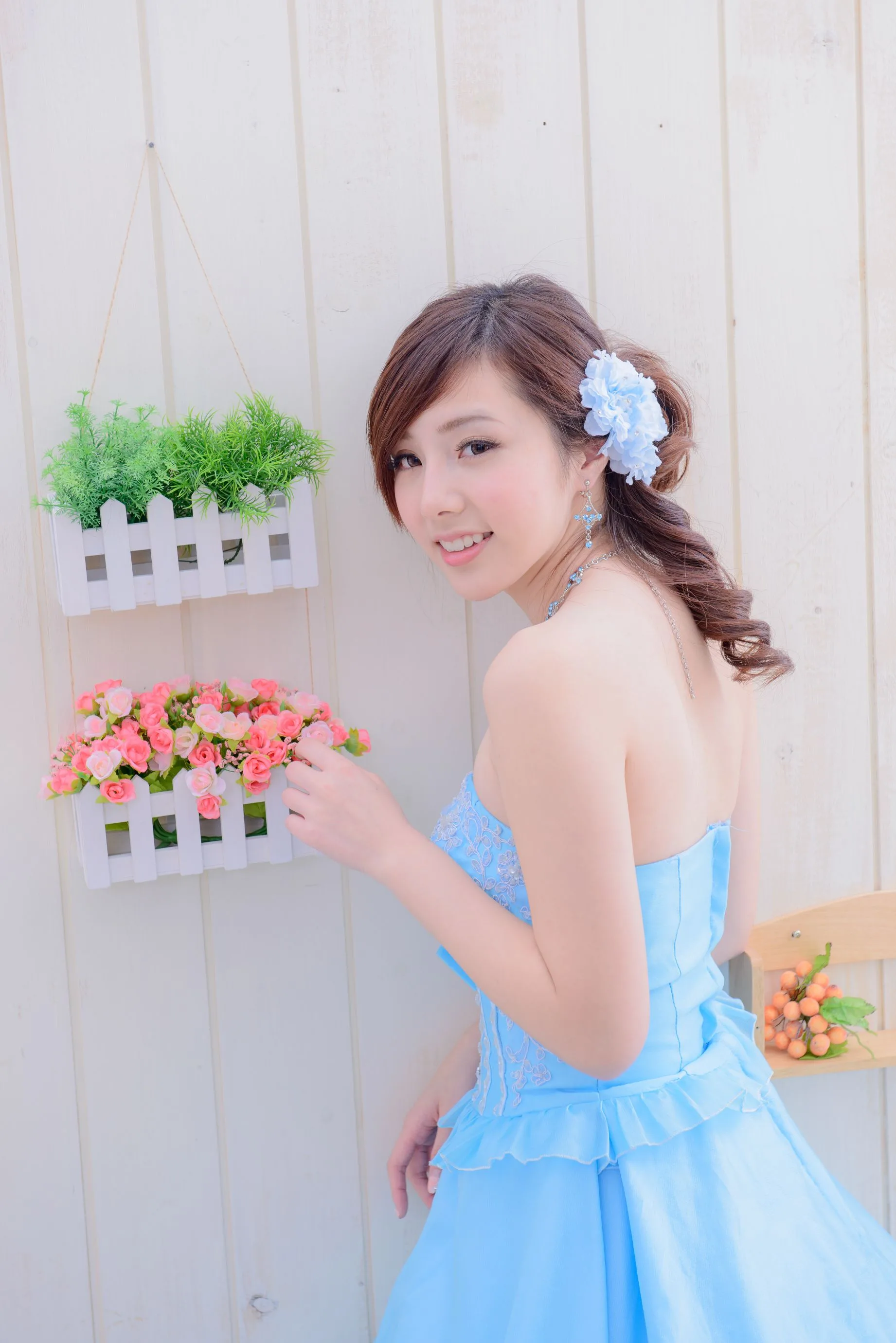 [Vẻ đẹp váy cưới] Chen Siying - Bộ ảnh cưới màu xanh trắng - 17
