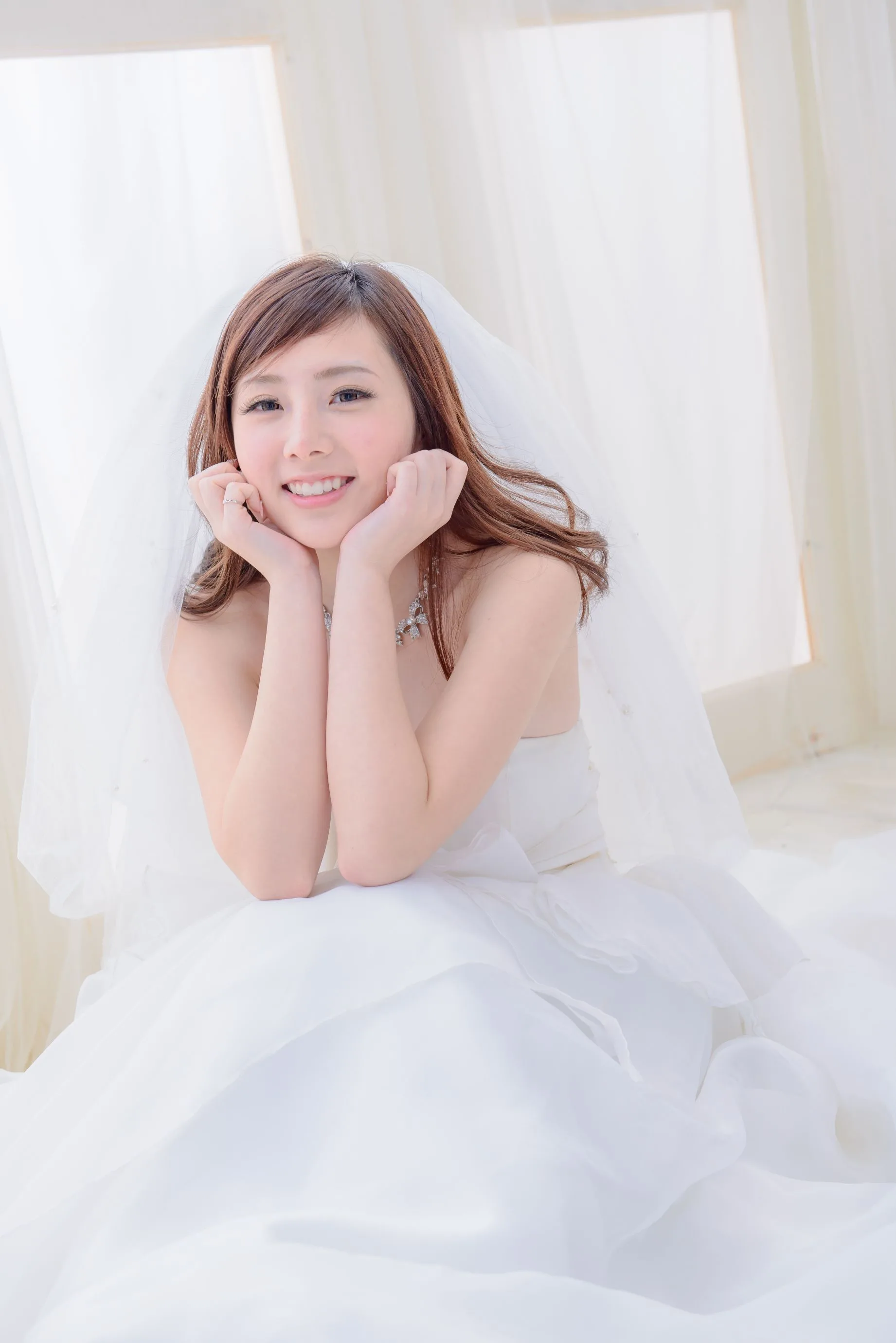[Vẻ đẹp váy cưới] Chen Siying - Bộ ảnh cưới màu xanh trắng - 35