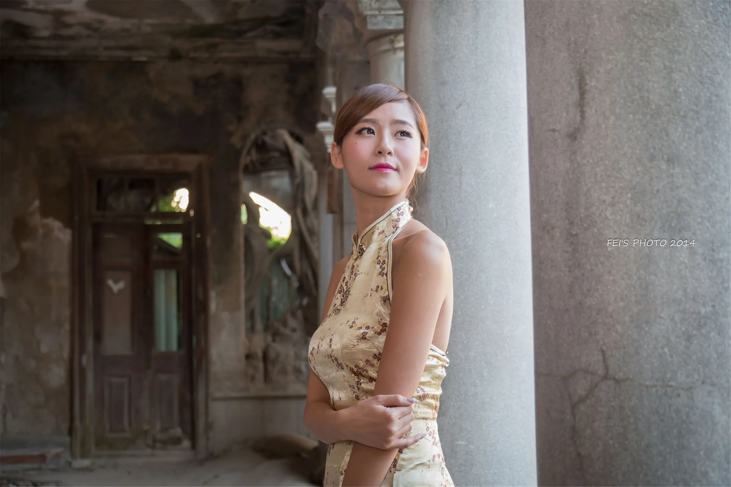 [Buổi chụp ảnh ngoài trời của Beautyleg] Winnie Xiaoxue - Ảnh độ phân giải cao về bộ sườn xám được chụp tại studio chụp ảnh đường phố Ju Kui Ju. - 16