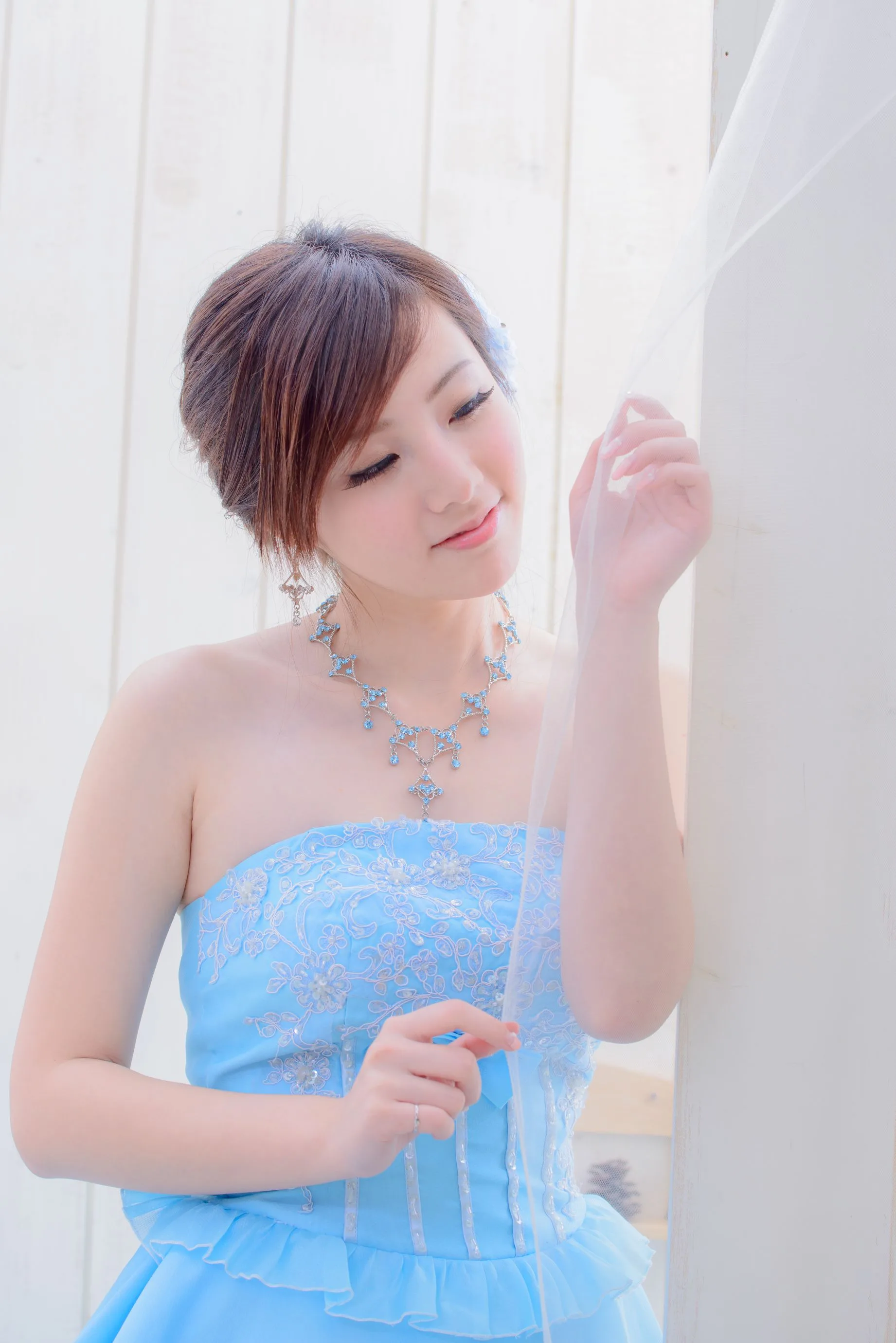 [Vẻ đẹp váy cưới] Chen Siying - Bộ ảnh cưới màu xanh trắng - 20