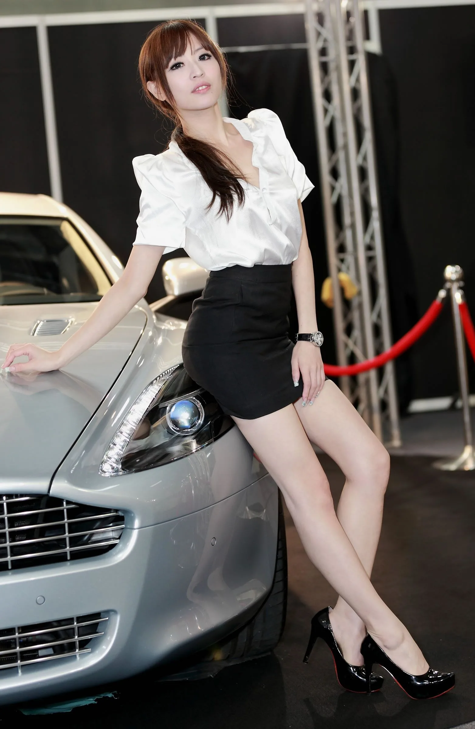 [Tập đặc biệt BEAUTYLEG] Người mẫu chân Lucy WhiskyLIVEBộ ảnh triển lãm rượu mạnh quốc tế - 16