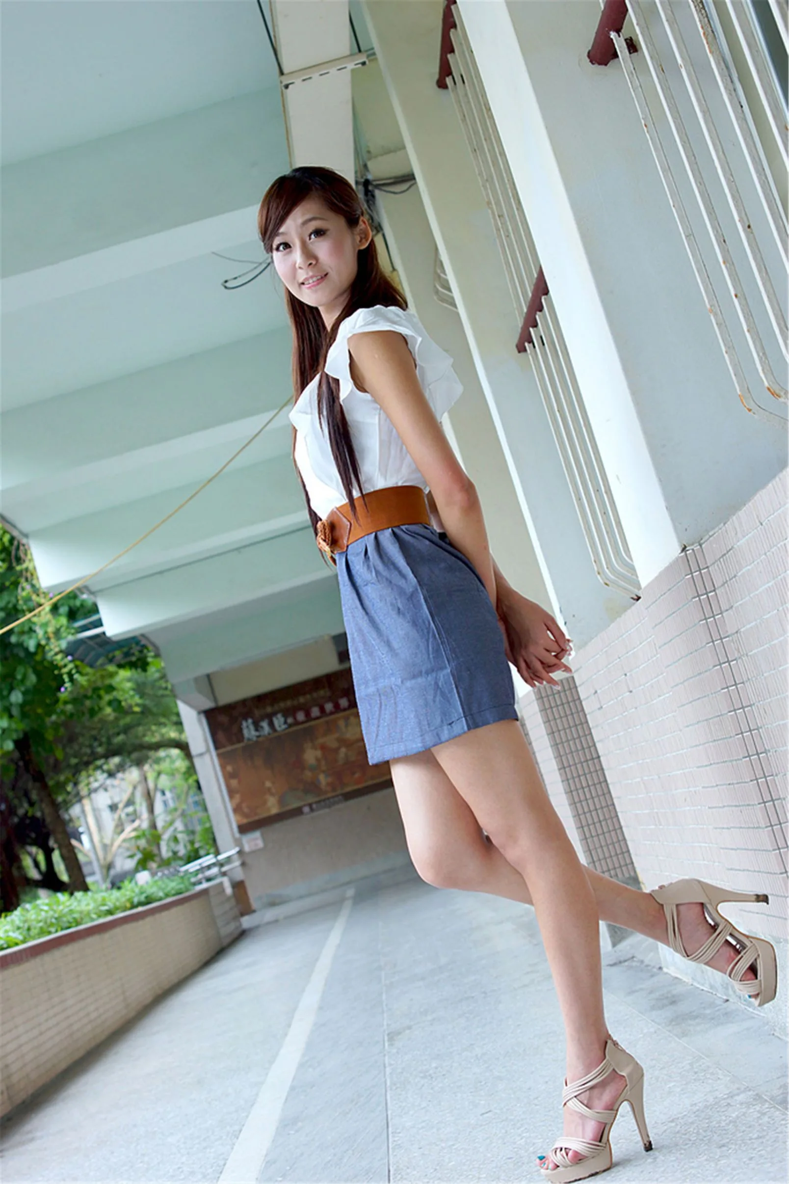 [Phiên bản đặc biệt của Beautyleg] Winnie Xiaoxue - Bộ ảnh thời trang học đường tươi tắn và tự nhiên nhân dịp Tết Nguyên Đán - 15