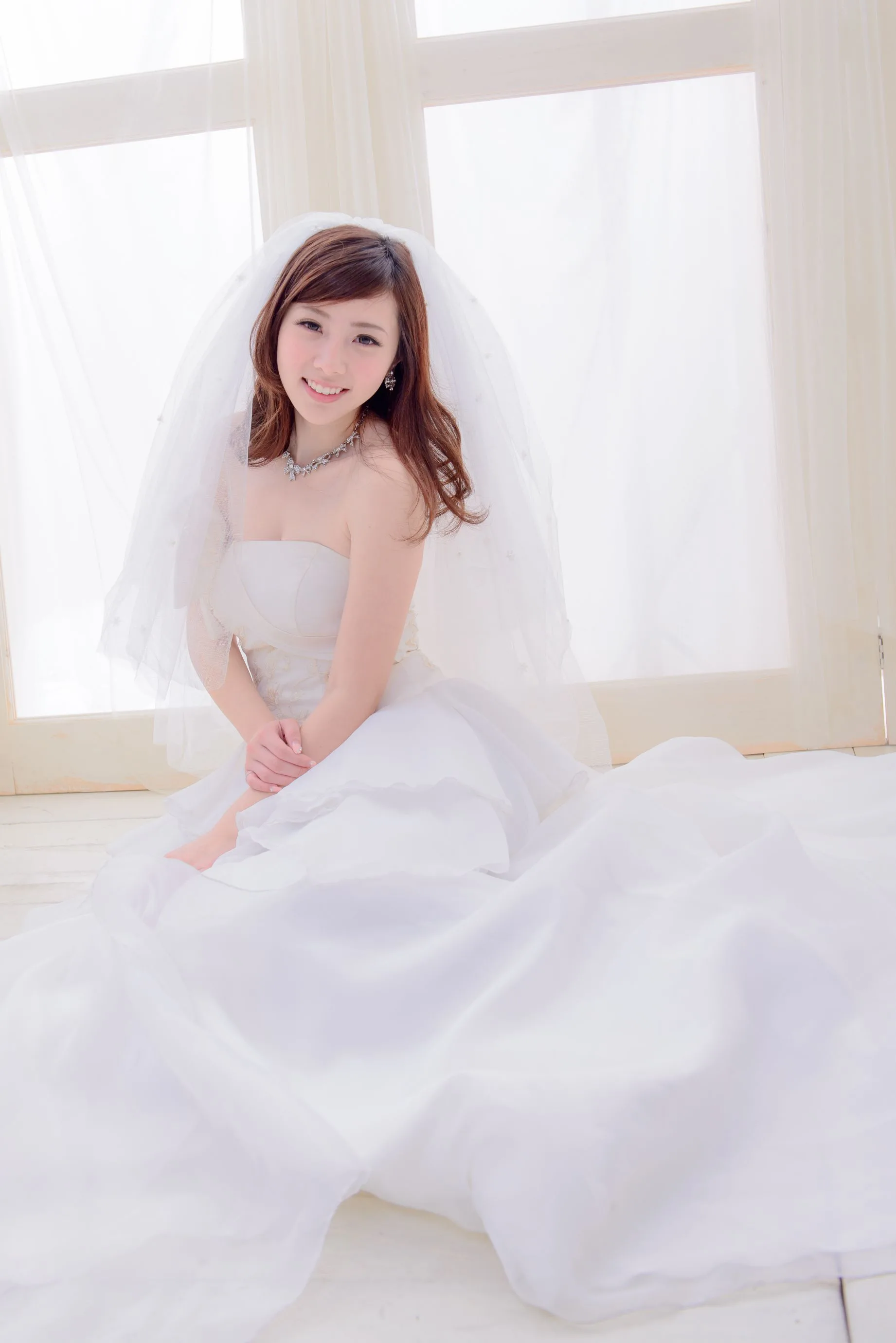 [Vẻ đẹp váy cưới] Chen Siying - Bộ ảnh cưới màu xanh trắng - 37