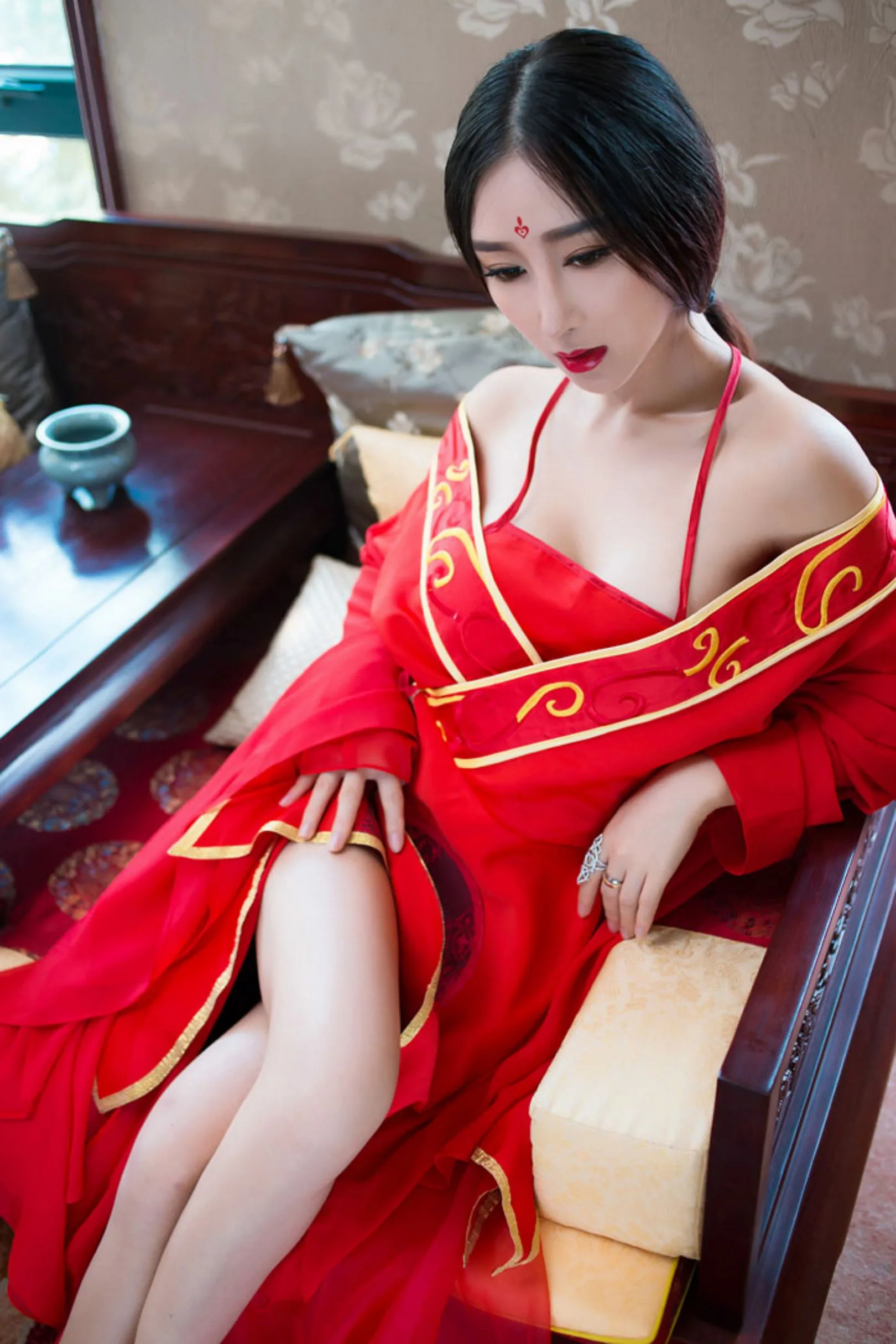 [XIUREN秀人网] SỐ 382 Zou Jingjing - Sách ảnh "Hành trình của hoa ▪ Quỷ hoá" - 12