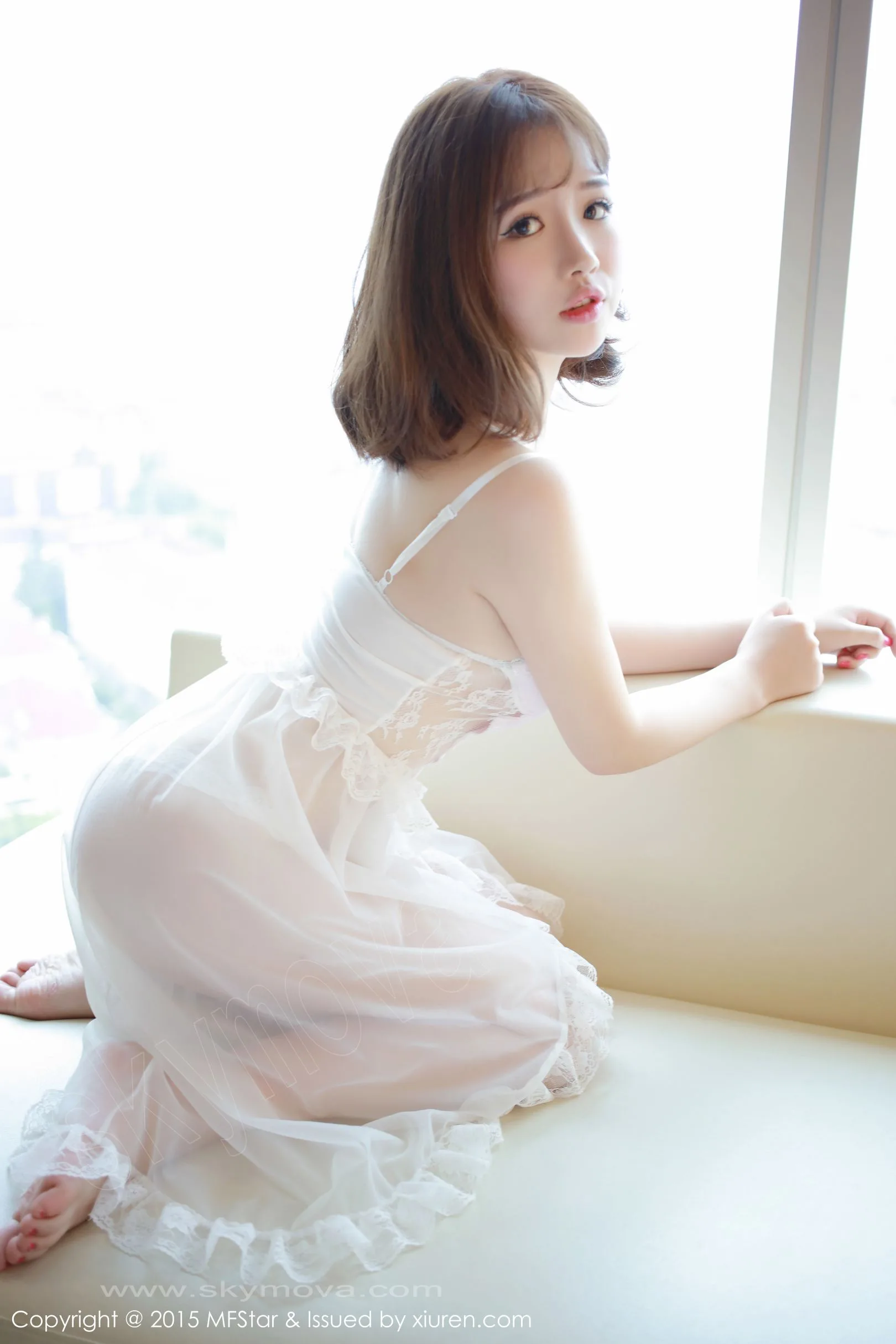 [Học viện người mẫu MFStar]VOL.012 Xu Cake - Một cô bé mới dễ thương và đáng yêu trong bộ váy hồng. - 45