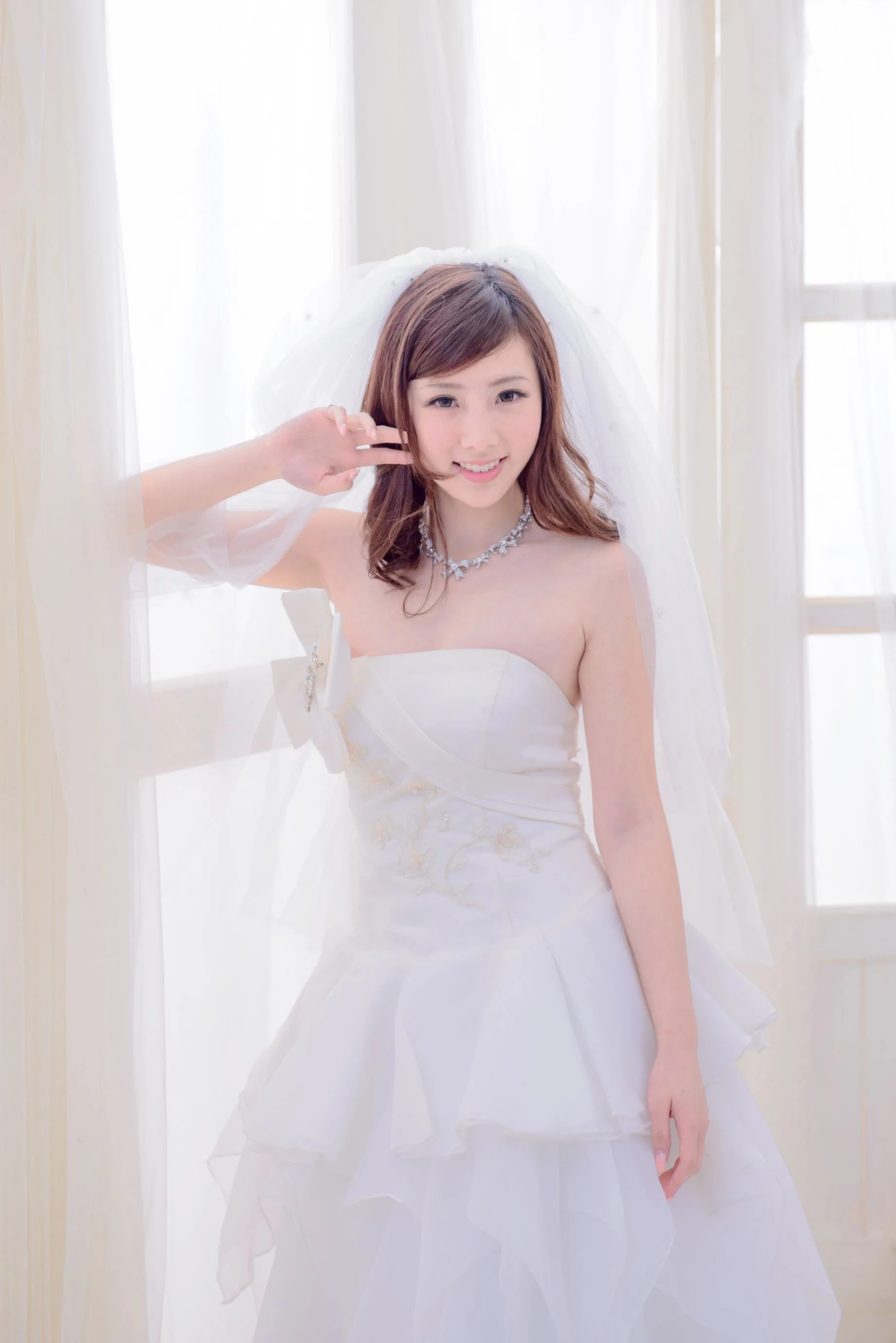 [Vẻ đẹp váy cưới] Chen Siying - Bộ ảnh cưới màu xanh trắng - 50