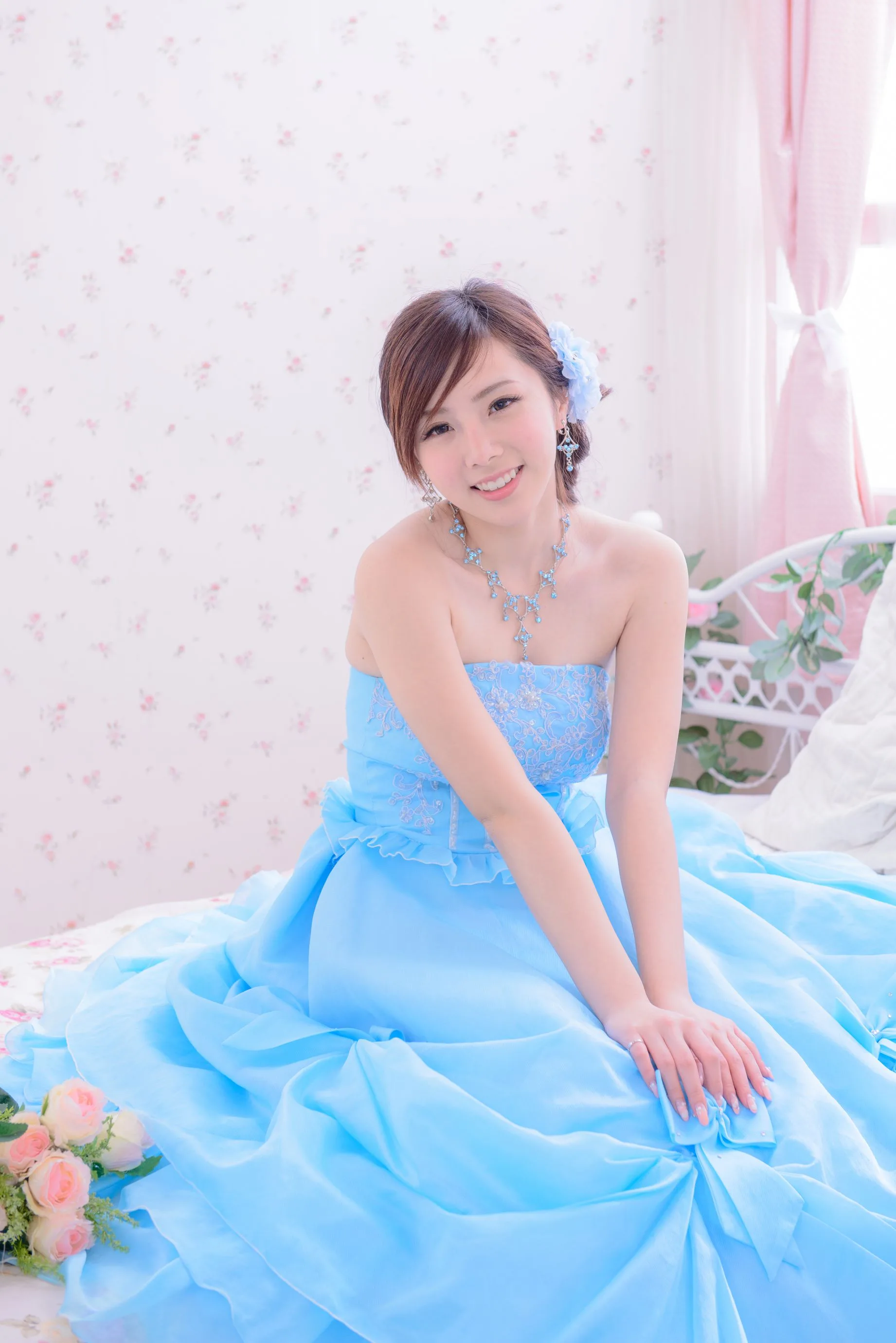 [Vẻ đẹp váy cưới] Chen Siying - Bộ ảnh cưới màu xanh trắng - 6