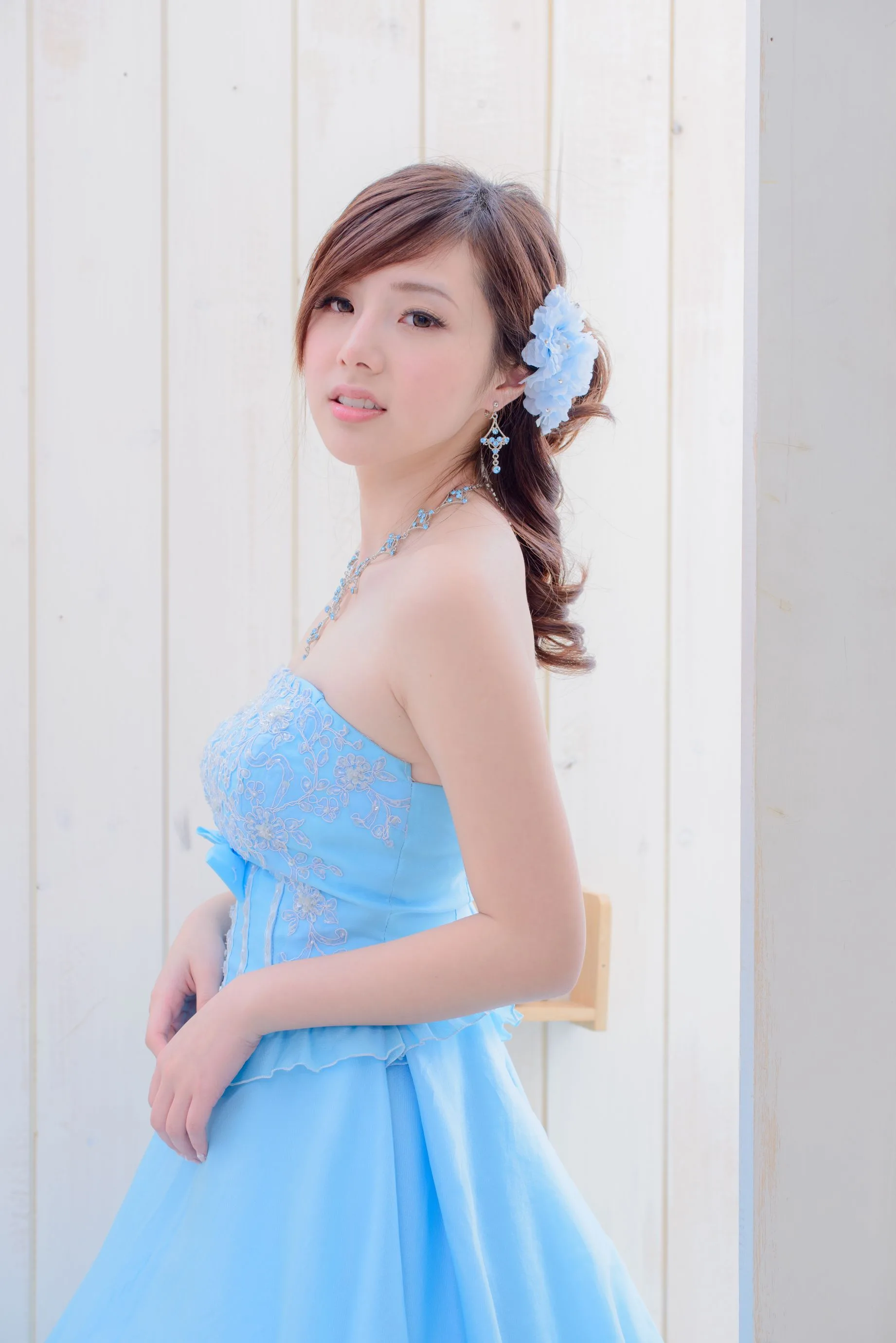 [Vẻ đẹp váy cưới] Chen Siying - Bộ ảnh cưới màu xanh trắng - 21