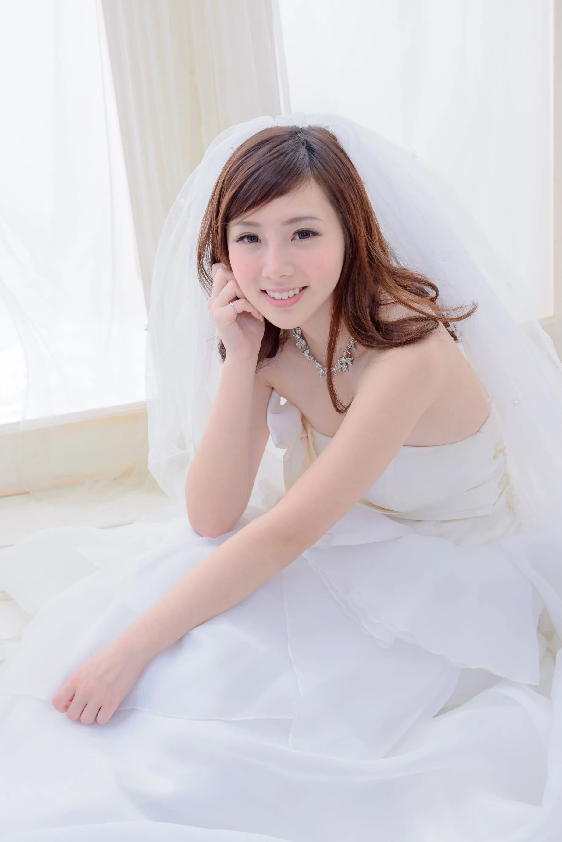 [Vẻ đẹp váy cưới] Chen Siying - Bộ ảnh cưới màu xanh trắng - 33