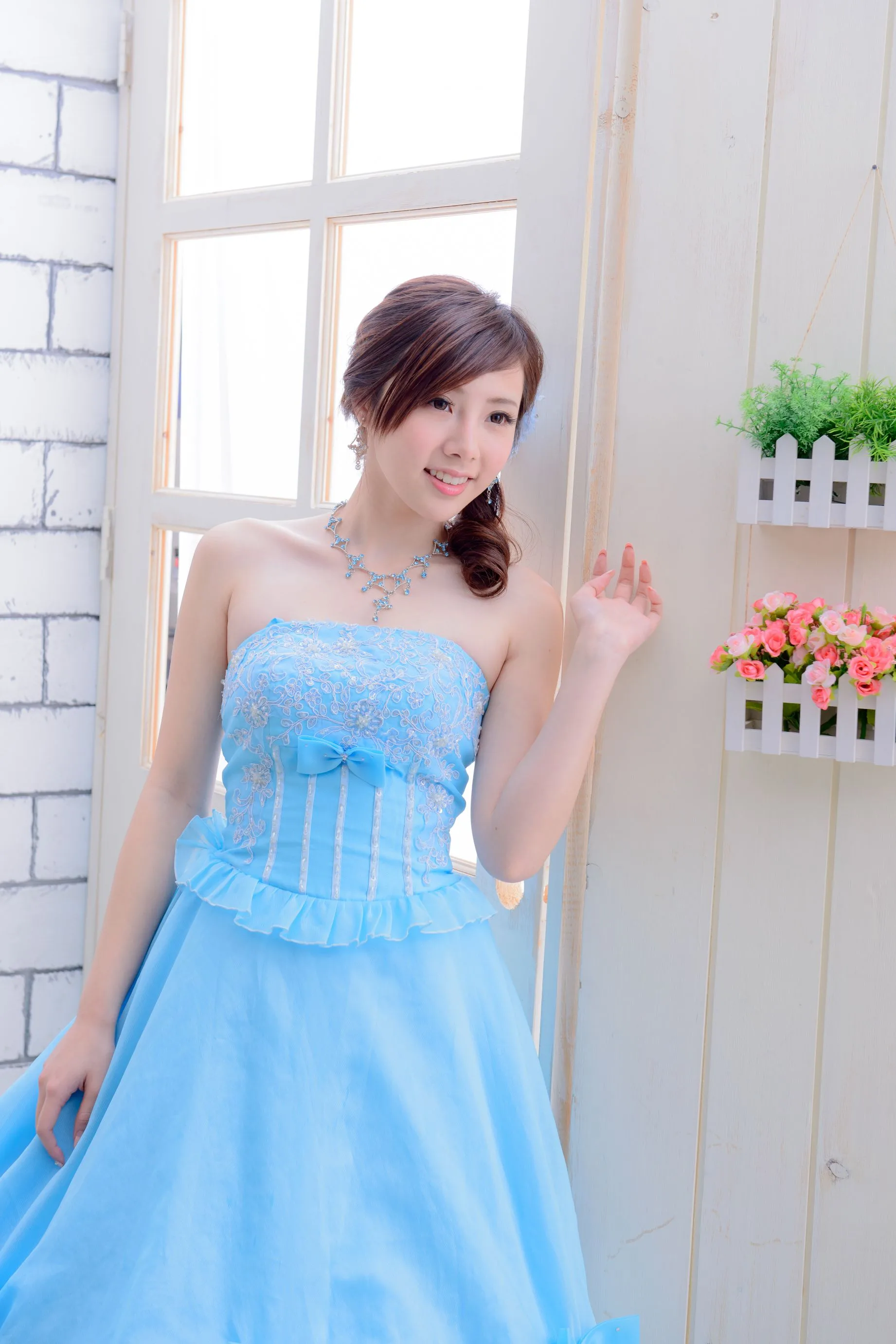 [Vẻ đẹp váy cưới] Chen Siying - Bộ ảnh cưới màu xanh trắng - 29