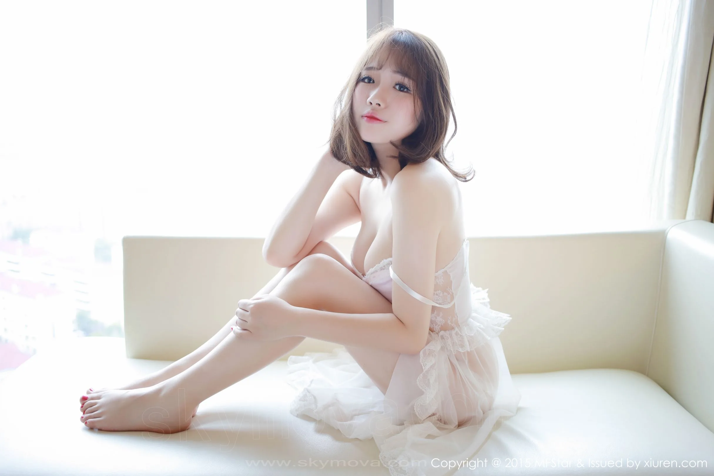 [Học viện người mẫu MFStar]VOL.012 Xu Cake - Một cô bé mới dễ thương và đáng yêu trong bộ váy hồng. - 16