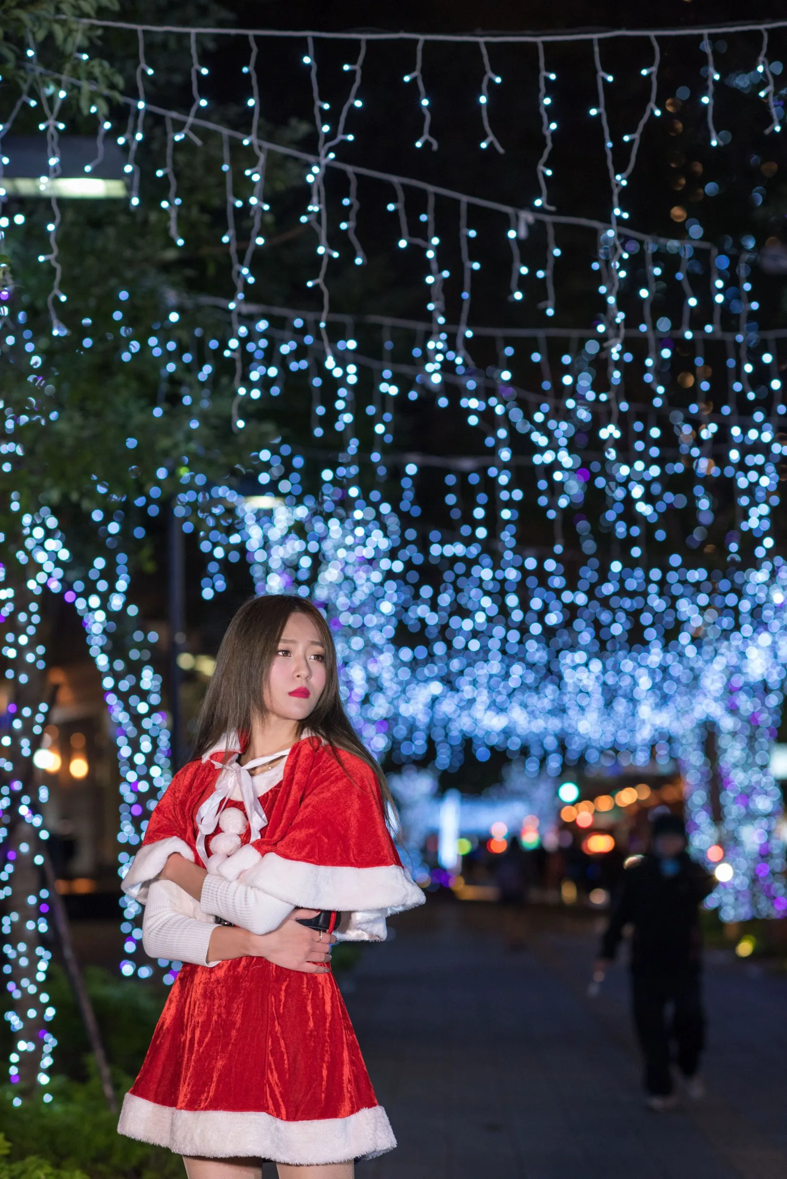 [Buổi chụp ảnh ngoài trời của Beautyleg] Winnie Xiaoxue - Bộ sưu tập ảnh đêm độ phân giải cực cao từ Công viên Giáng sinh Thành phố Đài Bắc Mới - 25