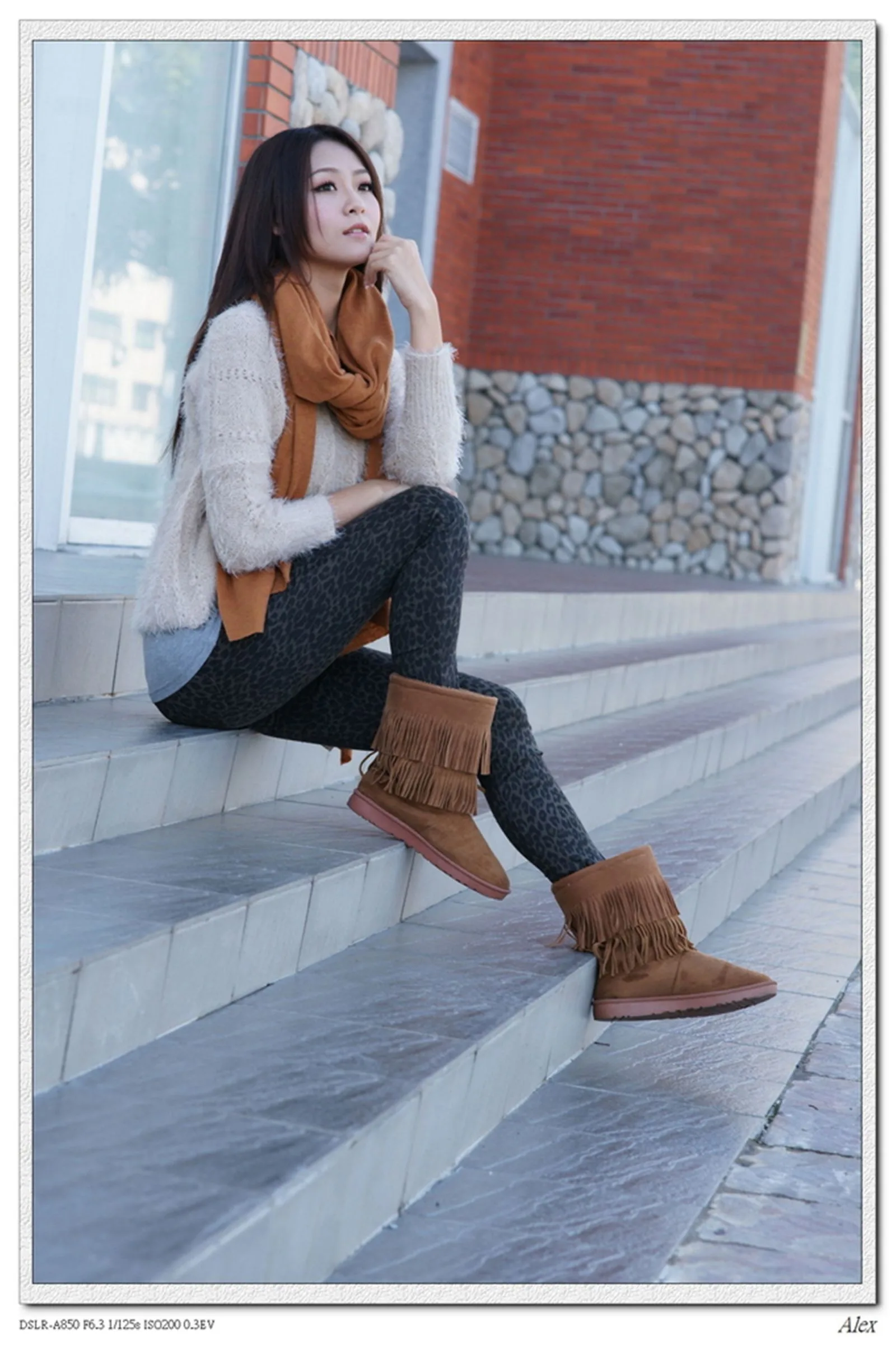 [Tập đặc biệt của Beautyleg] Winnie Xiaoxue - Những bức ảnh chụp đường phố thời kỳ đầu - 1