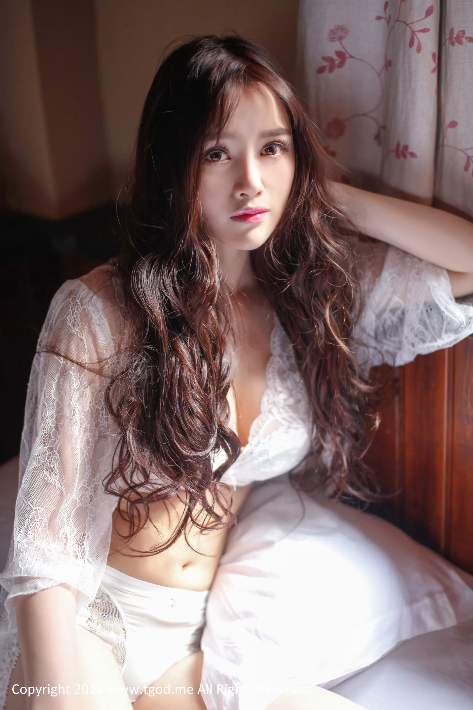 [TGOD đề cử Nữ thần] Takayuki Milkcat - Buổi chụp ảnh riêng quyến rũ: Sự cám dỗ của ren - 19