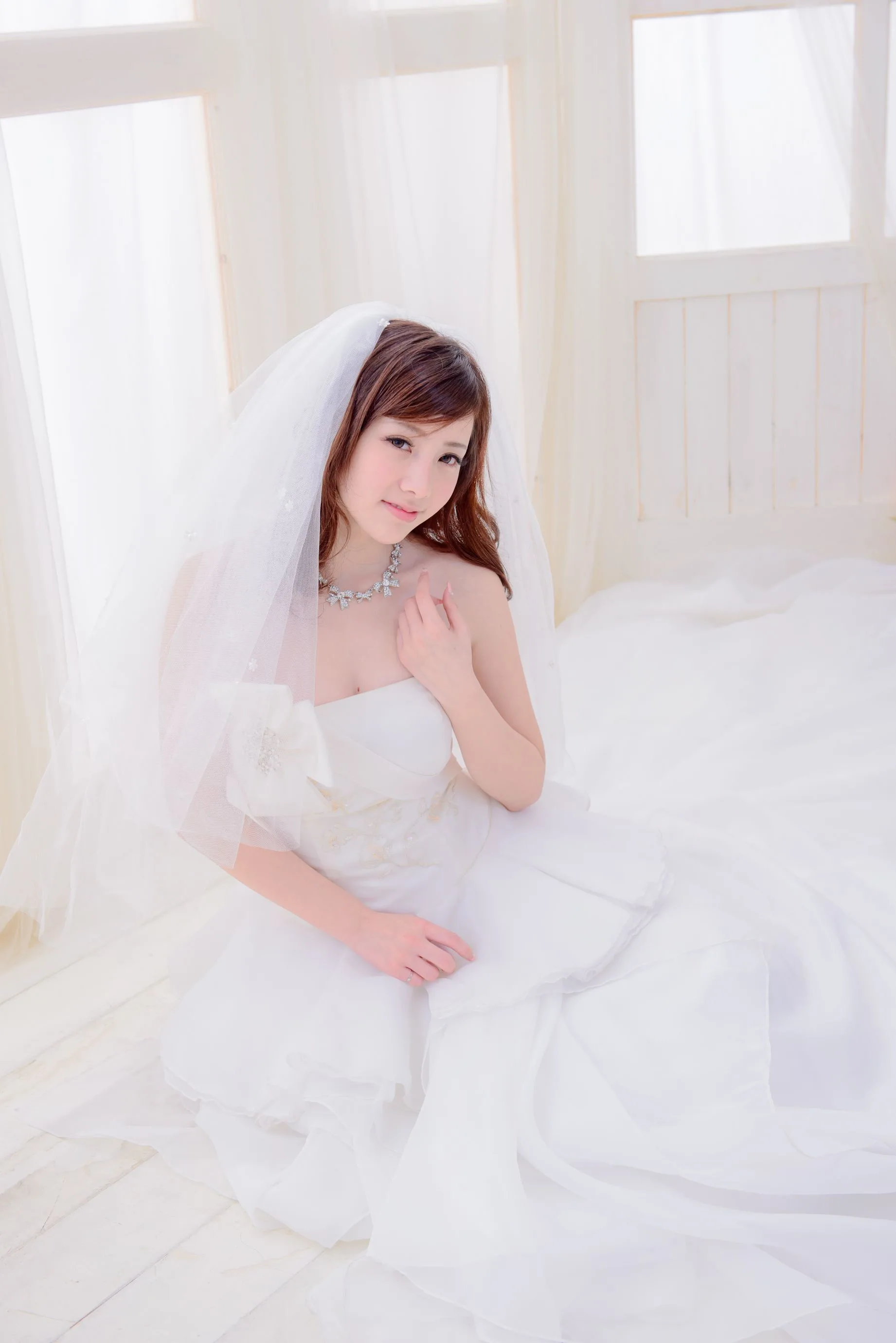 [Vẻ đẹp váy cưới] Chen Siying - Bộ ảnh cưới màu xanh trắng - 39