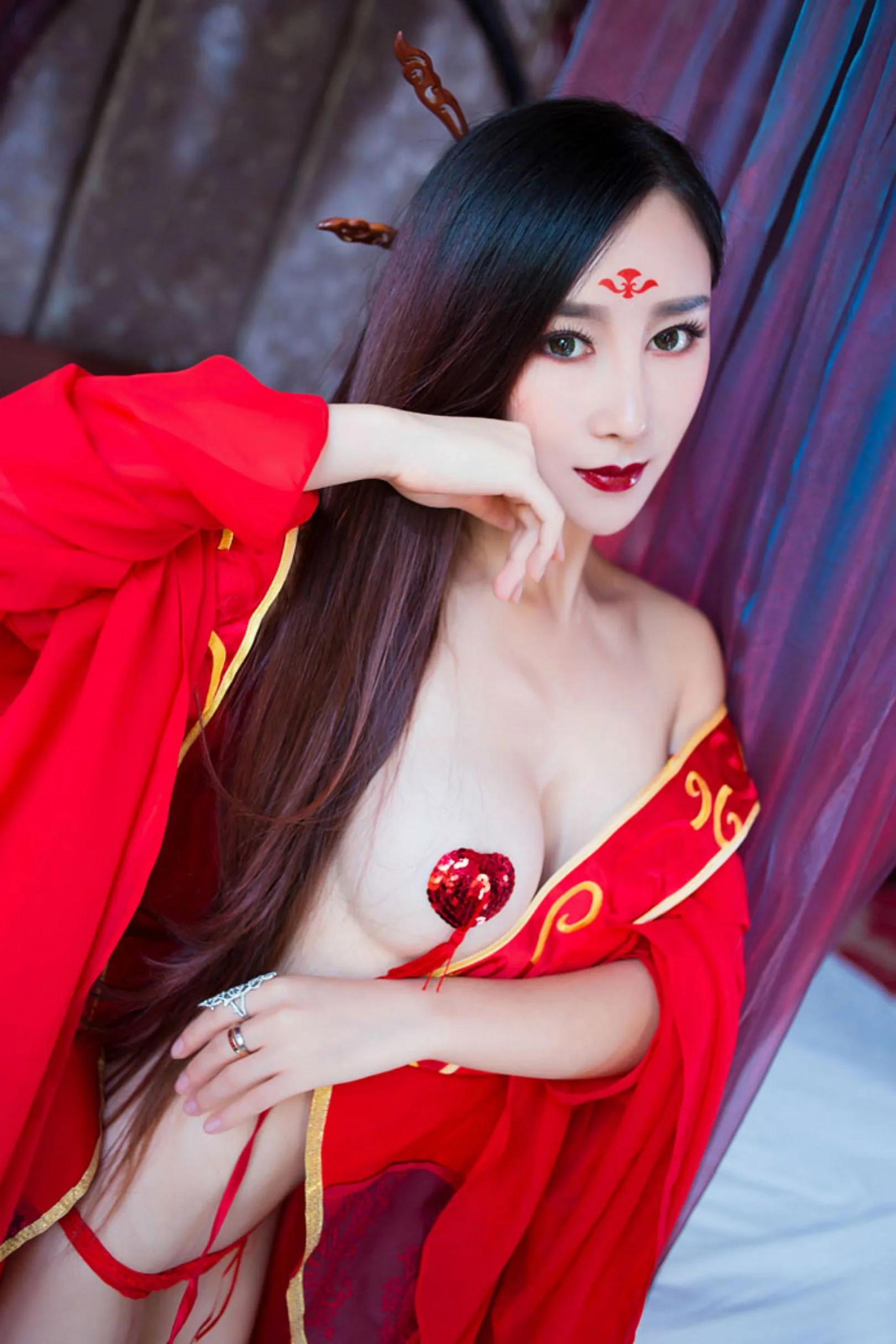 [XIUREN秀人网] SỐ 382 Zou Jingjing - Sách ảnh "Hành trình của hoa ▪ Quỷ hoá" - 3