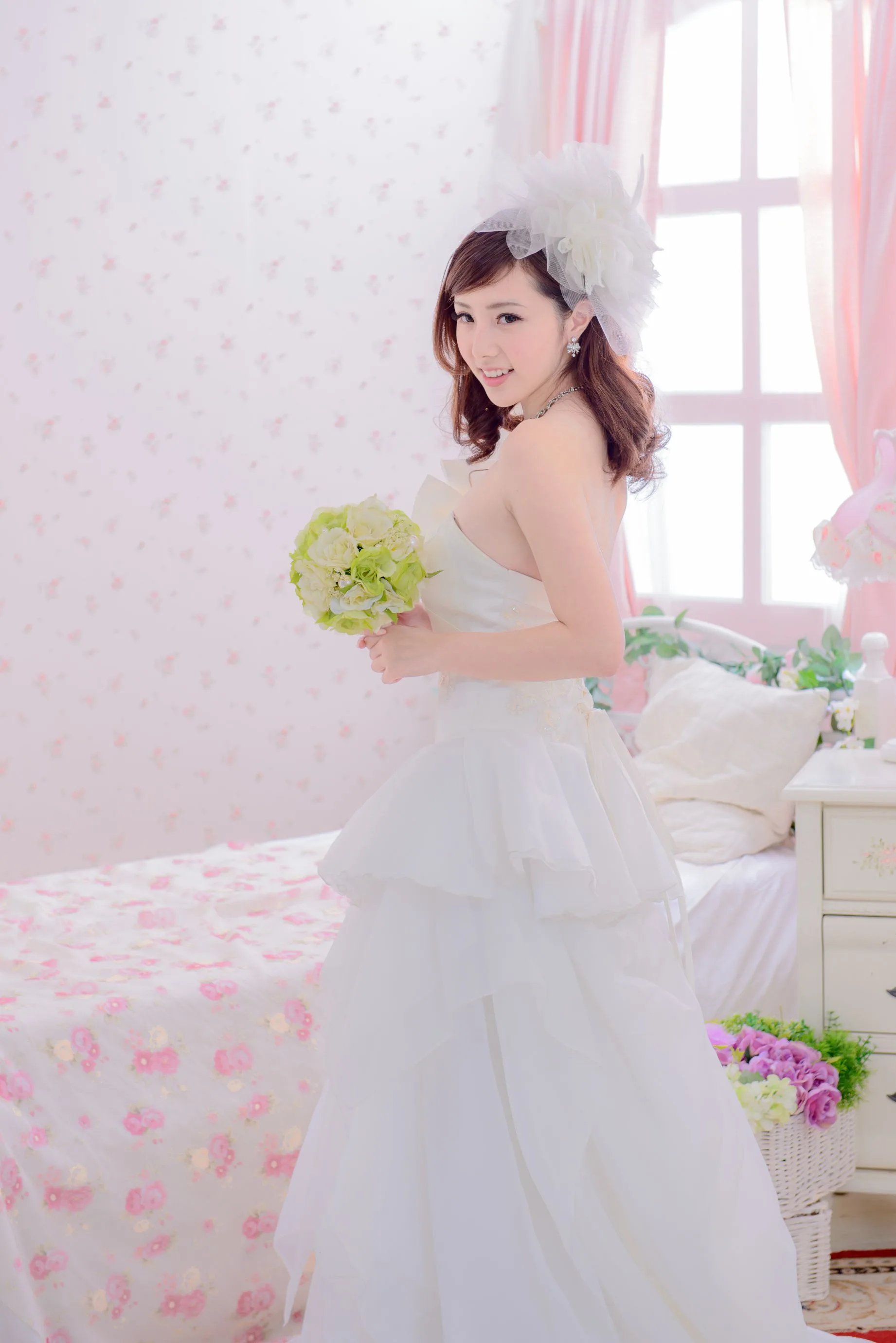 [Vẻ đẹp váy cưới] Chen Siying - Bộ ảnh cưới màu xanh trắng - 61
