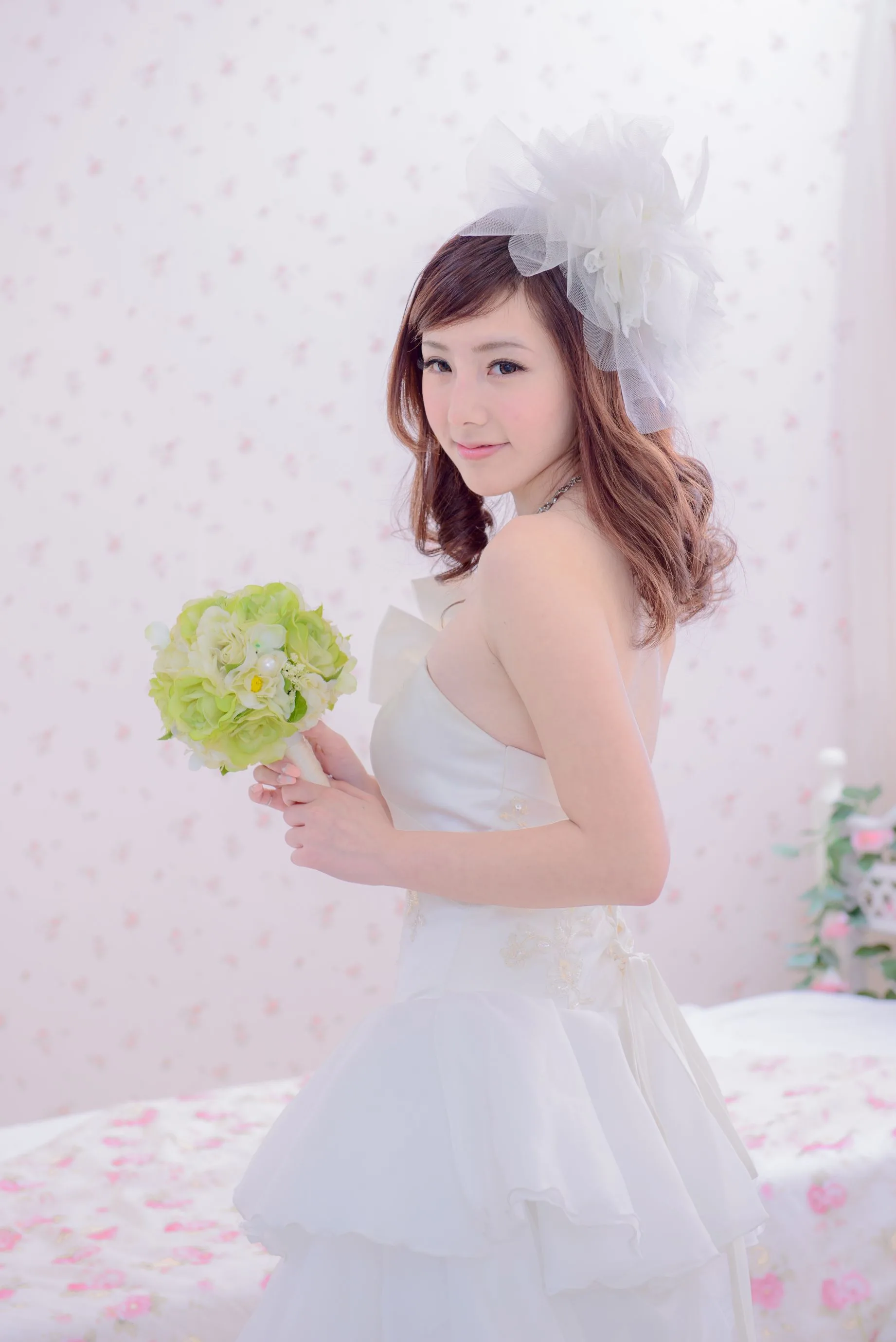 [Vẻ đẹp váy cưới] Chen Siying - Bộ ảnh cưới màu xanh trắng - 64